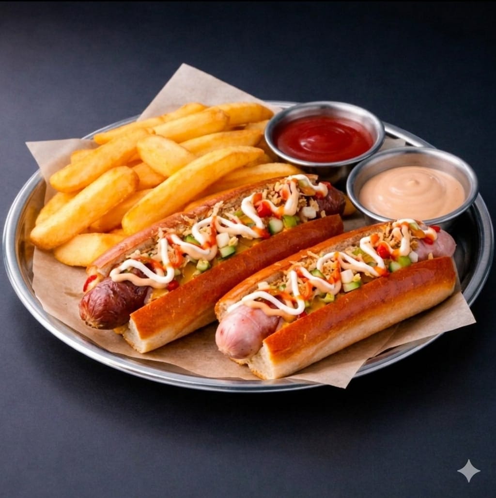 2 ADET* HOTDOG SMOKEY BEEF + SMOKEY CHICKEN