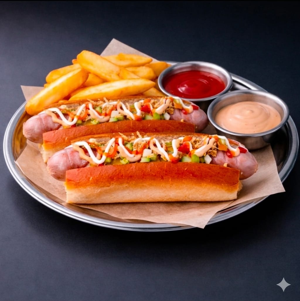 2 ADET* HOTDOG SMOKEY CHICKEN
