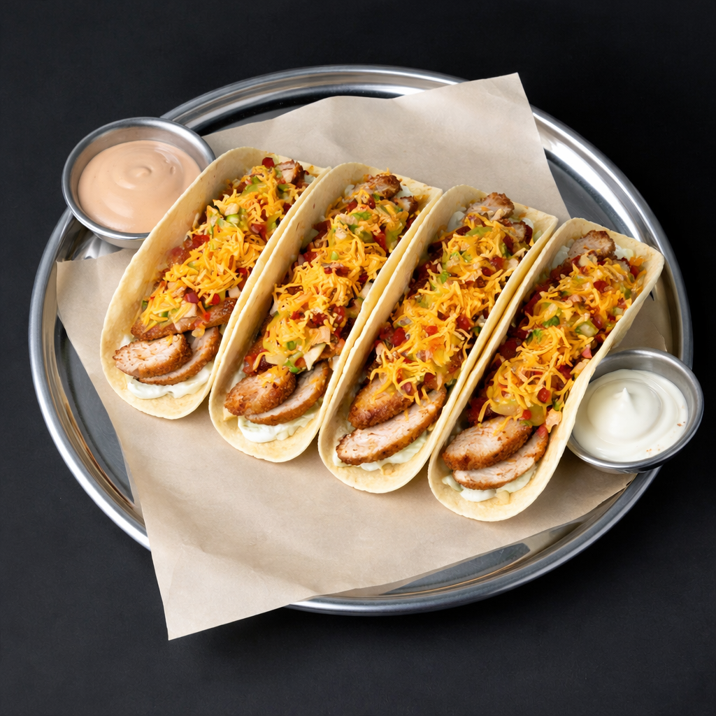 2 ADET* TACO CRUNCHY CHICKEN